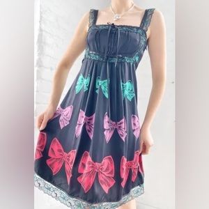 Vintage Betsy Johnson Bow dress